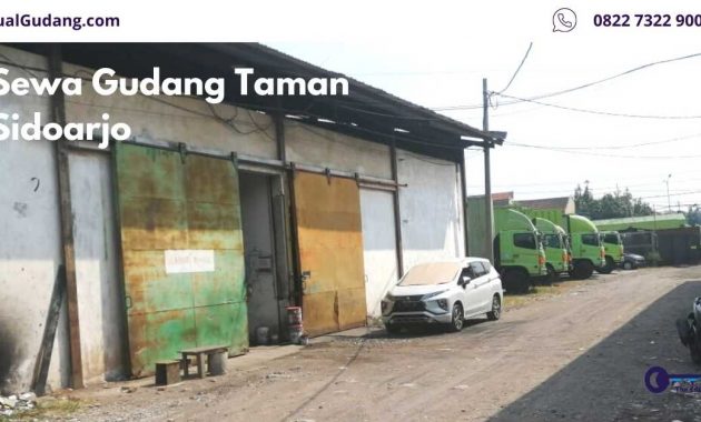  Sewa  Gudang Taman Sidoarjo  JualGudang com