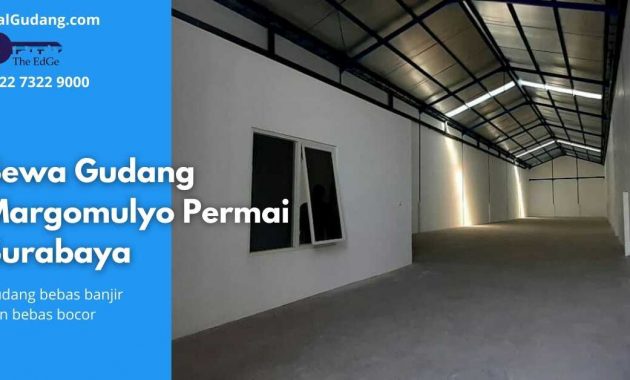 Sewa Gudang Margomulyo Permai Surabaya - JualGudang