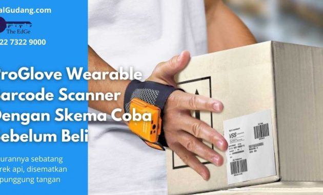 ProGlove Wearable Barcode Scanner Dengan Skema Coba Sebelum Beli - JualGudang
