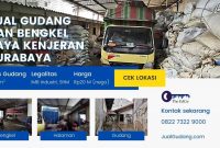 Jual Gudang dan Bengkel Raya Kenjeran Surabaya - The EdGe