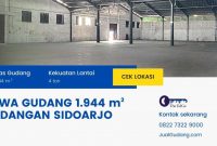 Sewa Gudang Luas 1.944 m2 di Gedangan Sidoarjo - The EdGe (1)