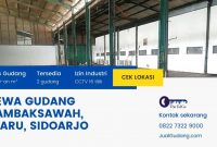 Sewa Gudang Tambaksawah Waru Sidoarjo - The EdGe - 1