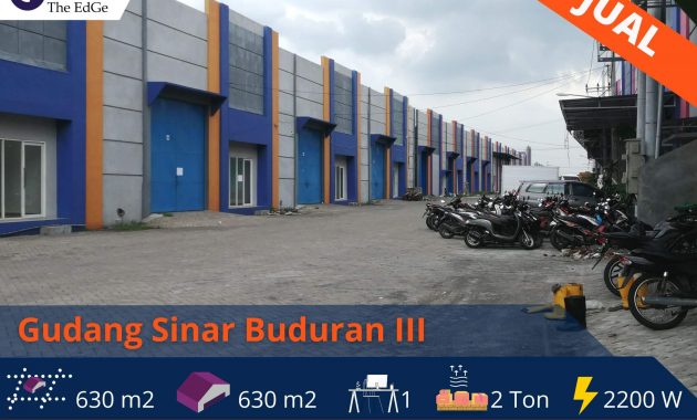 Jual_Gudang_Sinar_Buduran_III Sidoarjo (1)