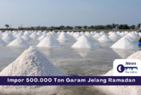 Impor 500 ribu ton Garam Jelang Ramadan - The EdGe