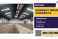 Disewakaan Gudang Sier Rungkut Industri Surabaya - The EdGe (1)