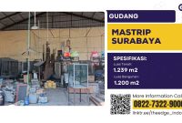 Jual Gudang Mastri Surabaya (2)