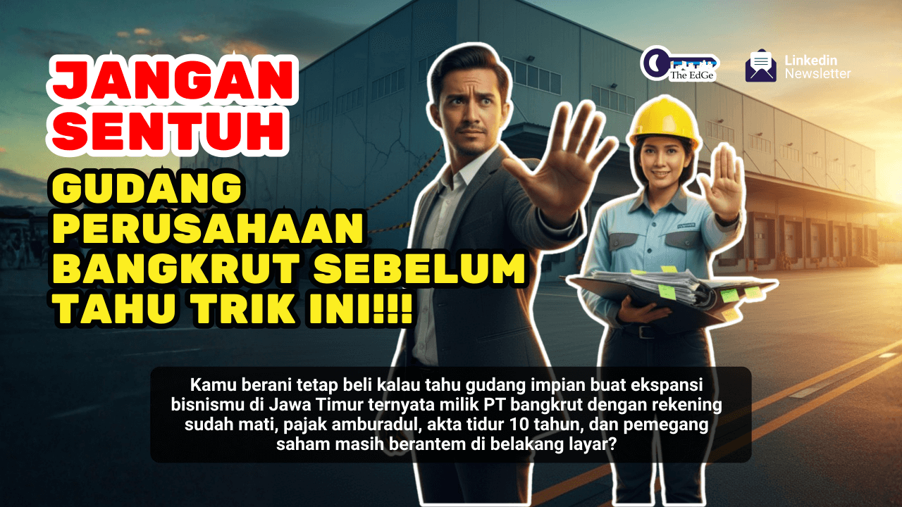 Jangan Sentuh Gudang Perusahaan Bangkrut Sebelum Tau Trik Ini - The EdGe