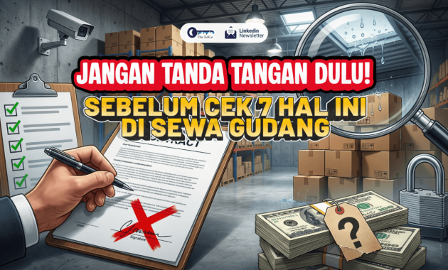 Jangan Tanda Tangan Sewa Gudang Dulu Sebelum Cek 7 Hal Ini - The EdGe