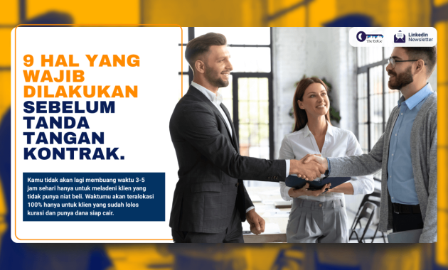 Sudah Melakukan 9 Hal Wajib Ini Sebelum Tanda Tangan Kontrak - The EdGe