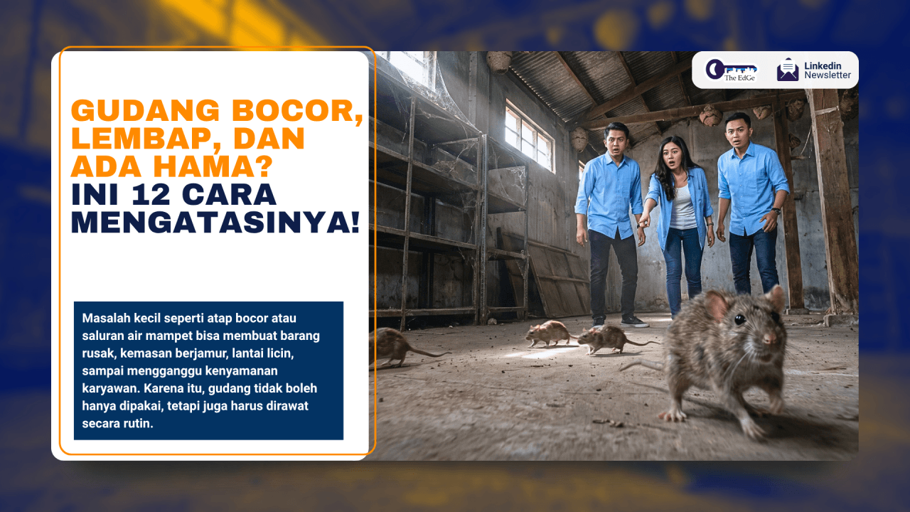 Cara Mengatasi Gudang Bocor dan Hama - The EdGe